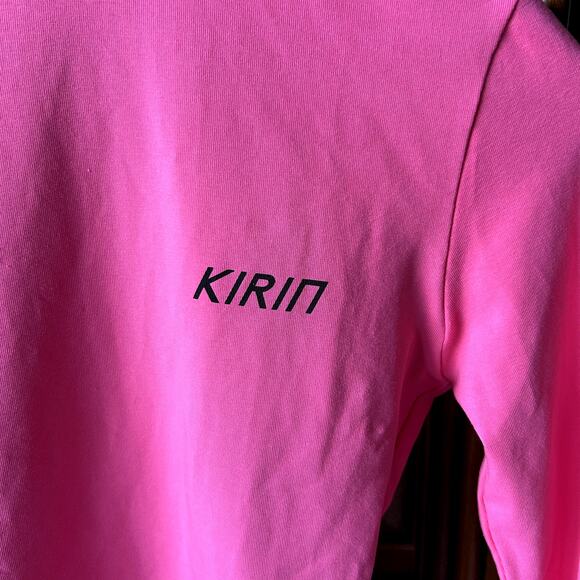 Kirin Peggy Gou bright Fuchsia pink Open back Bodysuit Size S - Picture 6 of 11